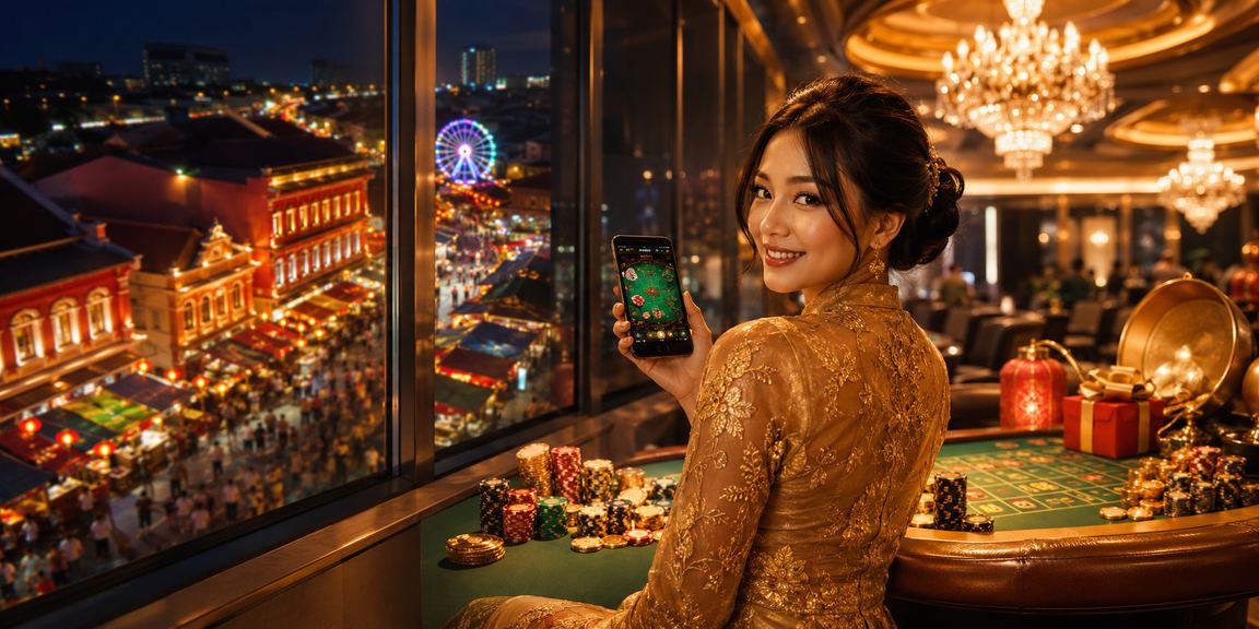 Permainan Baccarat gaya kebaya Melaka